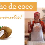 Leche de coco casera